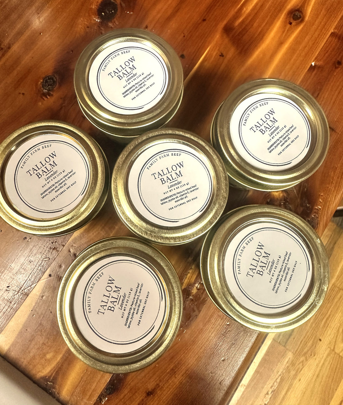 Lavender Tallow Balm